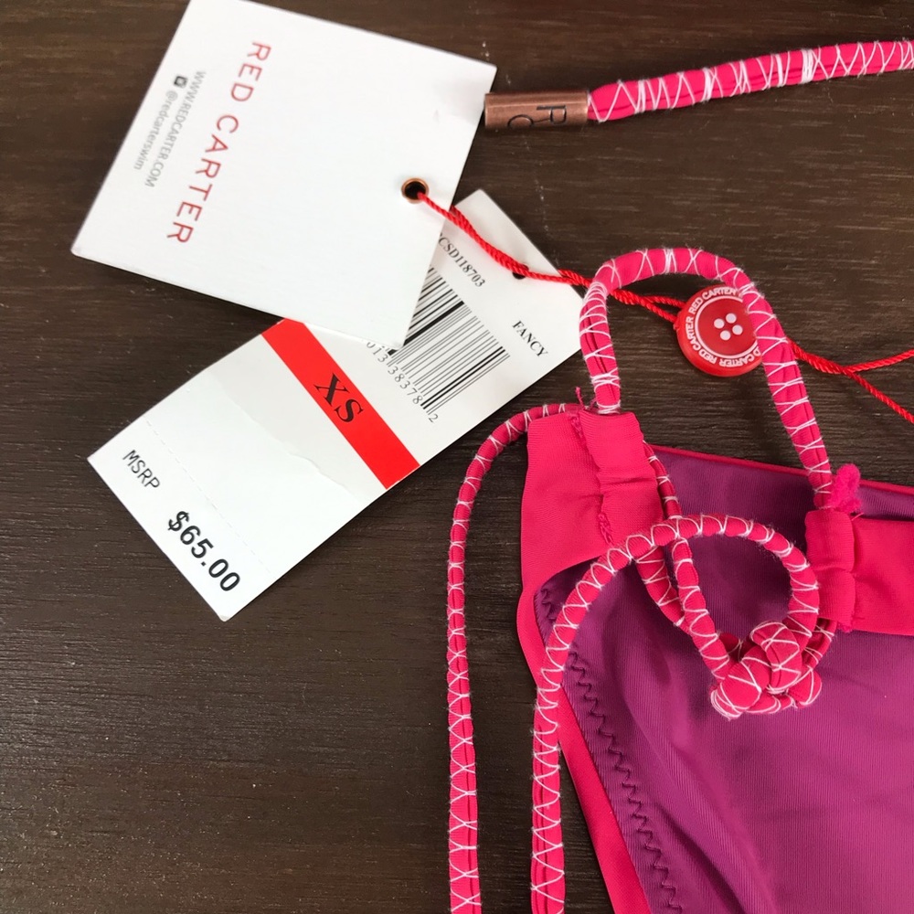 Red Carter Splice & Dice bikini - Picture 5 of 6